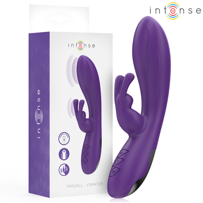 Vibrador Rabbit Intense Randall 10 Modos Morado