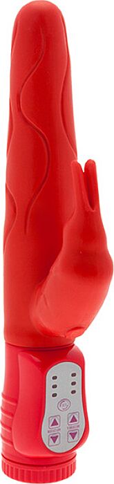 Vibratore Rabbit Rotativo Pure Vibe con Stimolatore