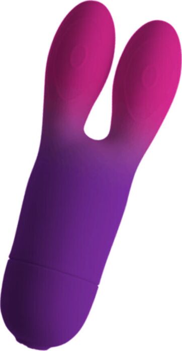 Vibrador Rocks-Off Glo-Girl Bunny Flexible Morado Vibrador Rocks-Off Glo-Girl Bunny Flexible Morado