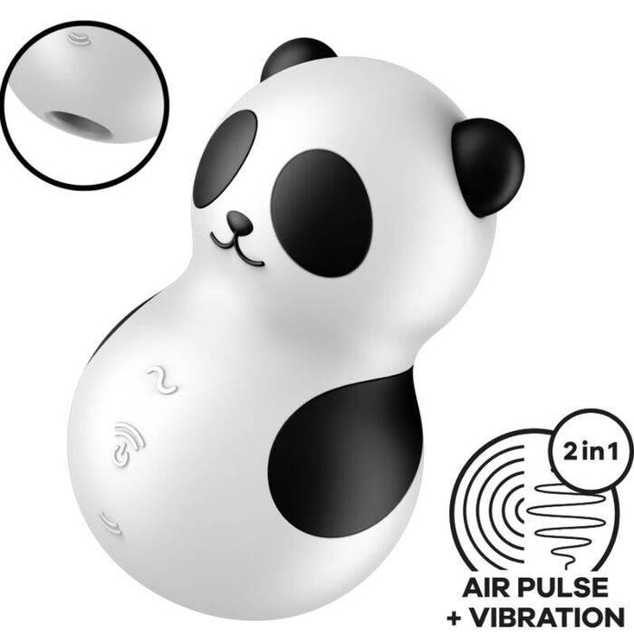 Vibrador Satisfyer Pocket Panda Estimulador Compacto Vibrador Satisfyer Pocket Panda Estimulador Compacto