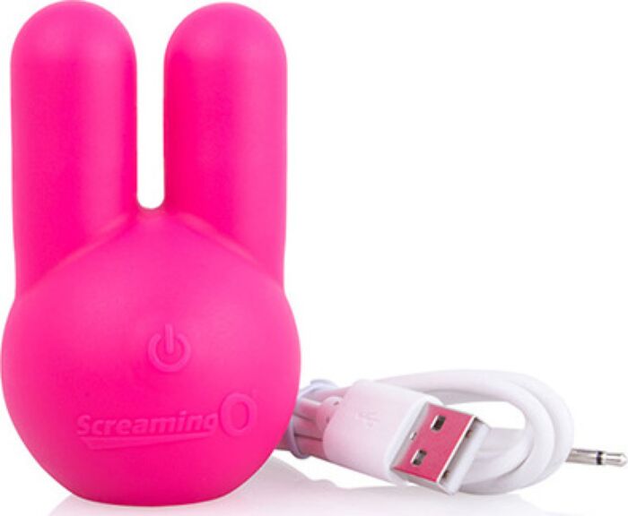 Vibratore Rabbit Screaming O Toone Vibe doppio motore