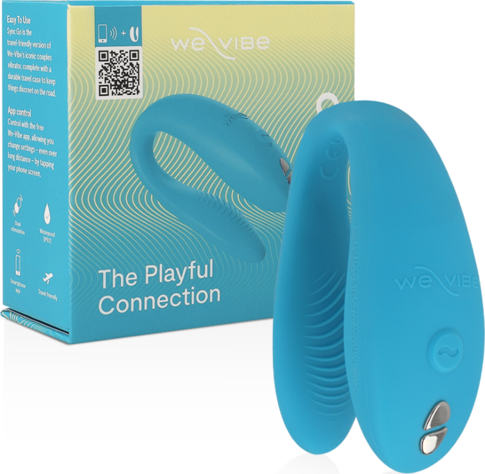 Vibratore We-Vibe Sync Go Dual Turquoise