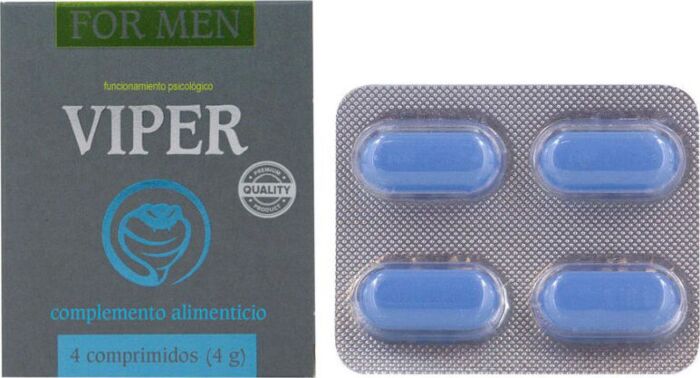 Viper para hombre 4 comprimidos Viper para hombre 4 comprimidos