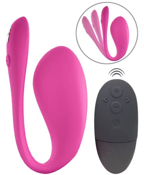Vibratore a uovo indossabile WE-VIBE JIVE 2 rosa elettrico