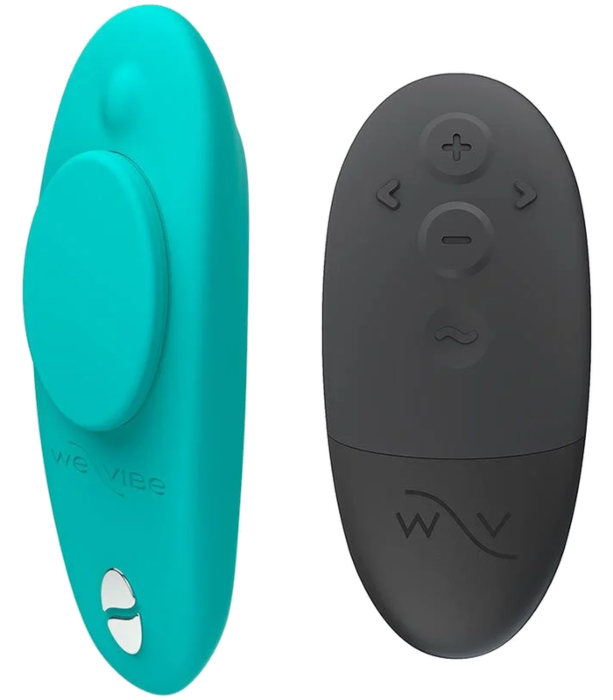 Vibratore WE-VIBE MOXIE+ con clip magnetica Aqua