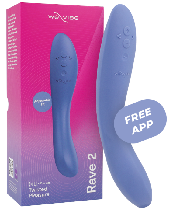 Vibratore punto G WE-VIBE RAVE 2 Blu