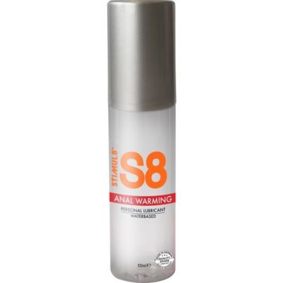 S8 lubrificante anale effetto acqua a base di calore 50 ml