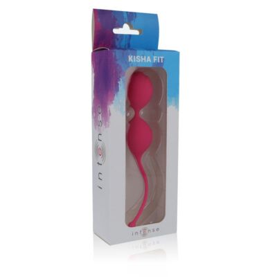 Silicone kegel fucsia intenso kisha fit