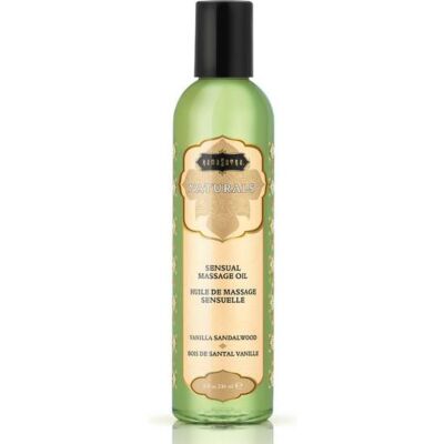 Olio da massaggio alla vaniglia e sandalo Kamasutra 236 ml