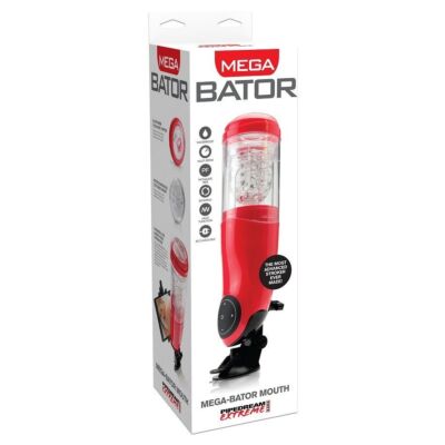 Pdx mega bator usb maschio masturbatore bocca rossa