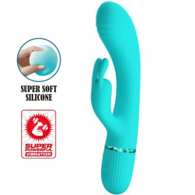 Vibratore Rabbit Pretty Love Scocco Turquoise