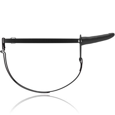 Fetish sottomesso arnã ‰ s silicona negro 15cm