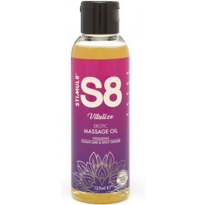 Olio da massaggio S8 vitalice: omani lime e zenzero caldo - 125ml