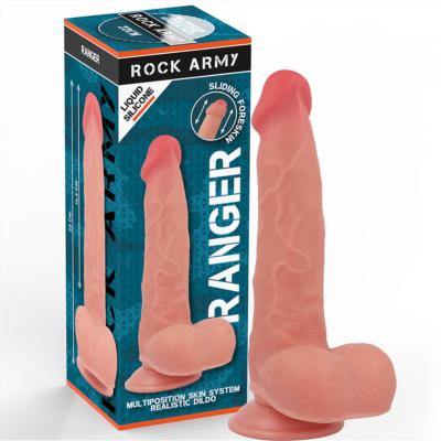 Dildo Rock Army Ranger 22cm Silicone Realistico