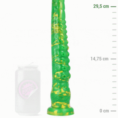 Dildo EPIC Hylos Destello Verde | Piacere Naturale
