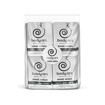 Lubrificante anal Body Ars 100 monodosi da 4 ml