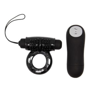 Anello Vibrante Black Remote Bliss