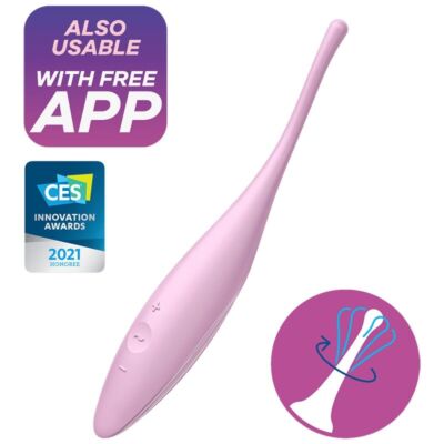 Stimolatore del clitoride Twirl Rosa