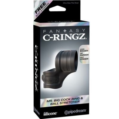 Pene e testicoli ad anello grande fantasia c-ring