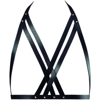 Reggiseno con cinturino labirinto indiscrets Bijoux - nero