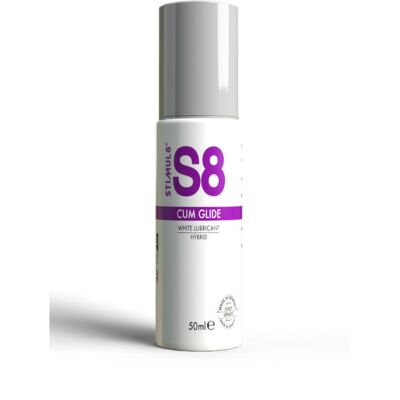 S8 Hybrid Cum Glide 50ml - Lubrificante ibrido progettato per imitare il seme.