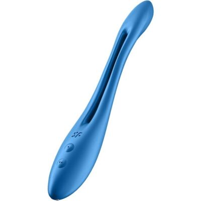 Satisfyer Elastic Game - Vibratore Multifunzionale Blu Scuro