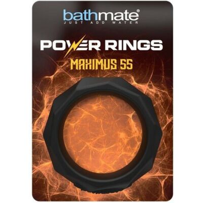 Anello fallico in morbida silicone Bathmate Power Ring Maximus 55