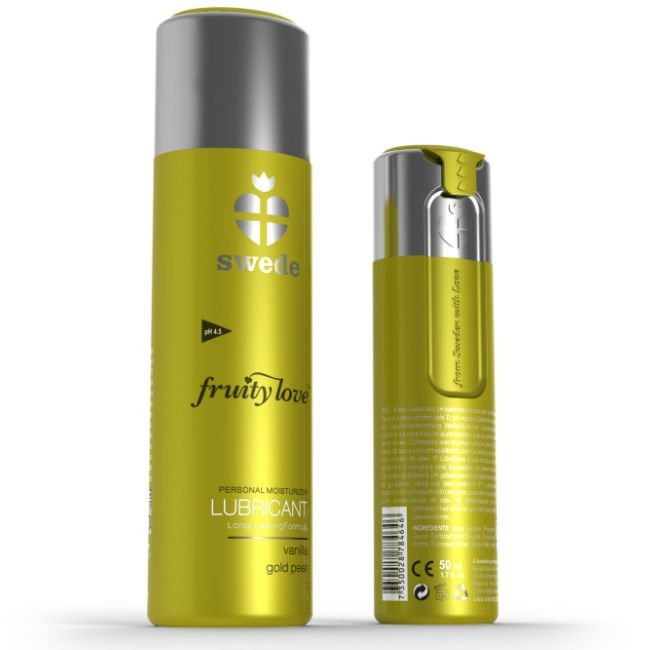 Lubrificante Mela Golden e Vaniglia Seduzione Fruttata 50ml