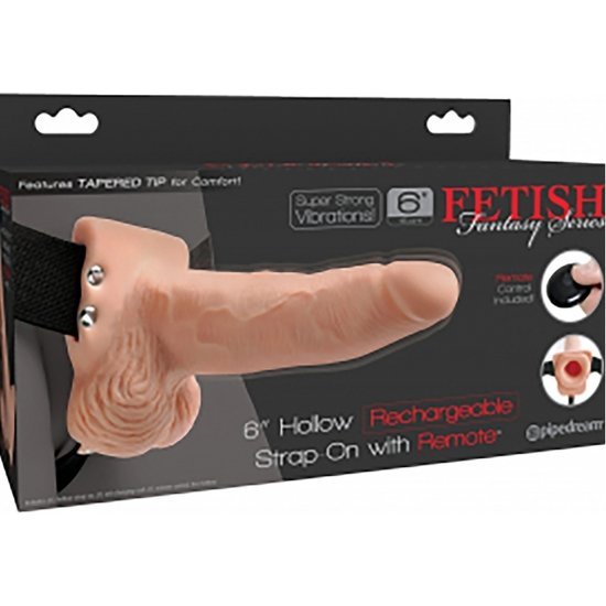 Fetish fantasy 6 -pene realistico con arnes - 15,2 cm