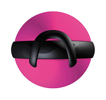 Palla rosa fucsia gioiosa