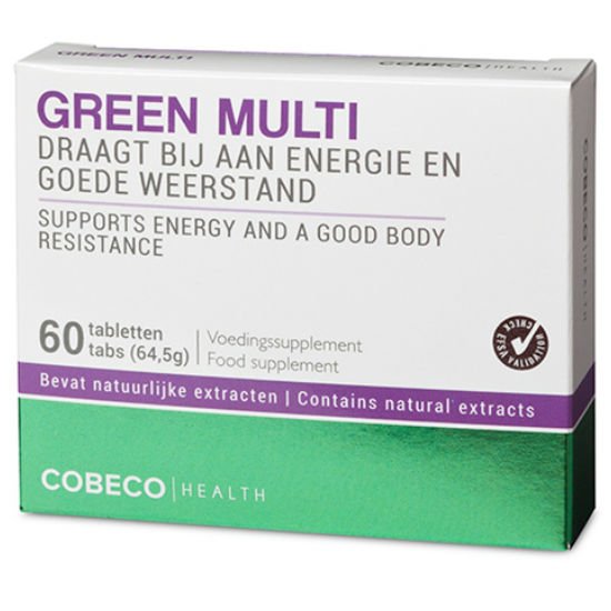 Cobeco multi vitaminas verde 60 capsule flatpack en / nl