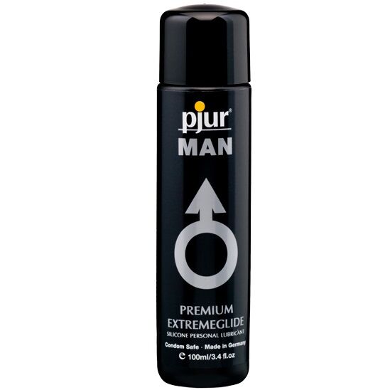 Pjur Man Premium Lubrificante 100 ml - Base di Silicone