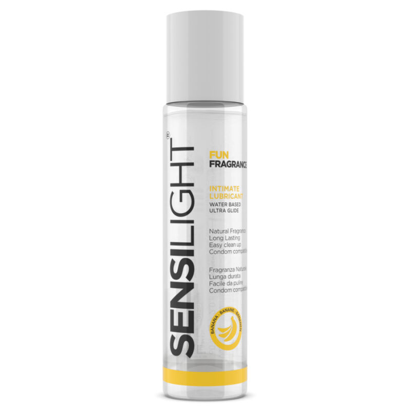 "Sensilight lubrificante a base d'acqua al gusto di banana 60 ml"