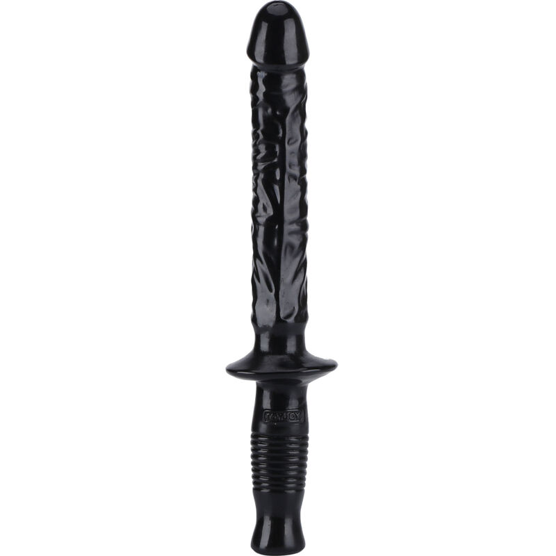 Maneggiatore di dildo 37 cm nero - Spedizione discreta e sicura!