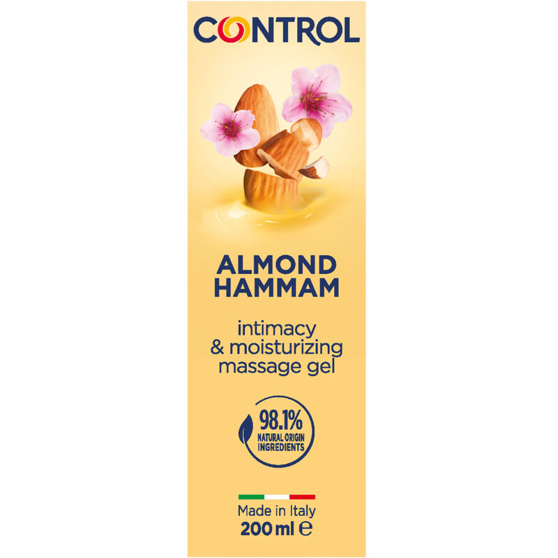 Control - Gel massaggiante 3 in 1 Latte di Mandorla 200 ml