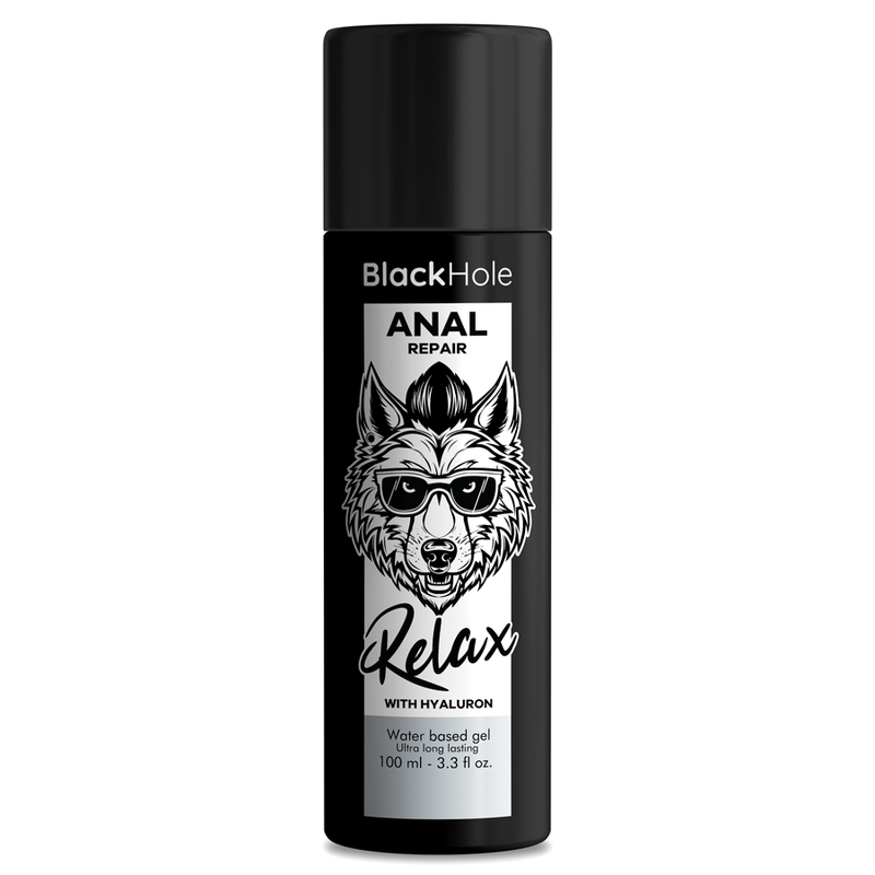 Base per Riparazione Anale Black Hole a Base d'Acqua con Hyaluron 100 ml