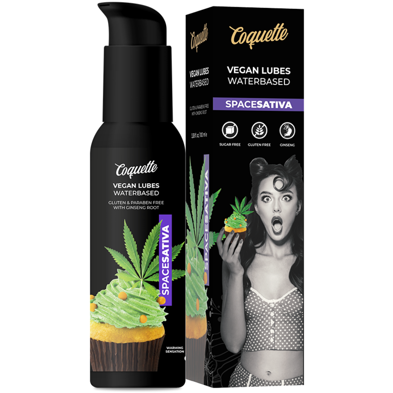 Lubrificante Vegano Space Sativa 100ml - Coquette Chic Desire