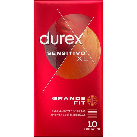 Preservativi Durex XL Sensitivo 10 pezzi