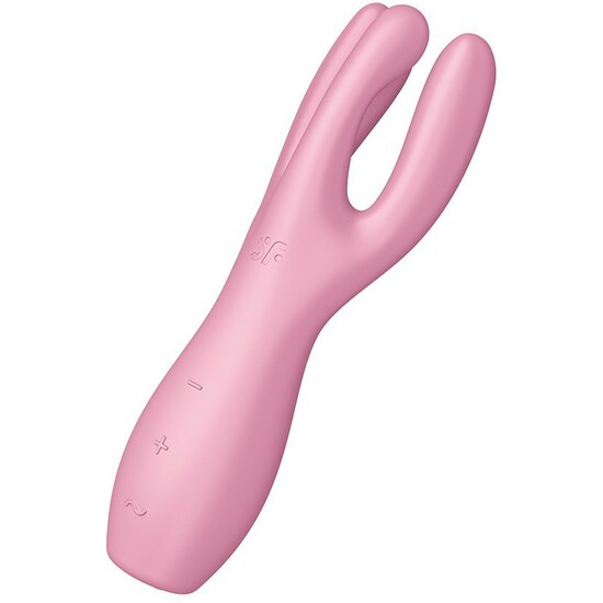 Satisfyer Threesome 3 Vibratore Rosa - 3 Motori Potenti
