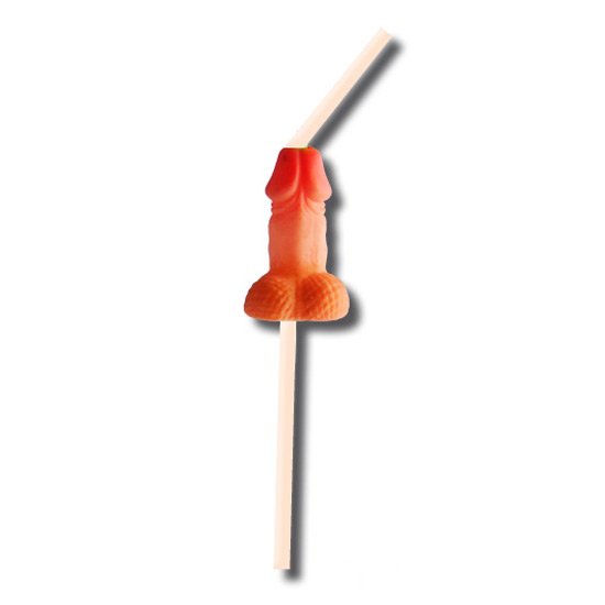 Pajitas con pito grande 4 uds