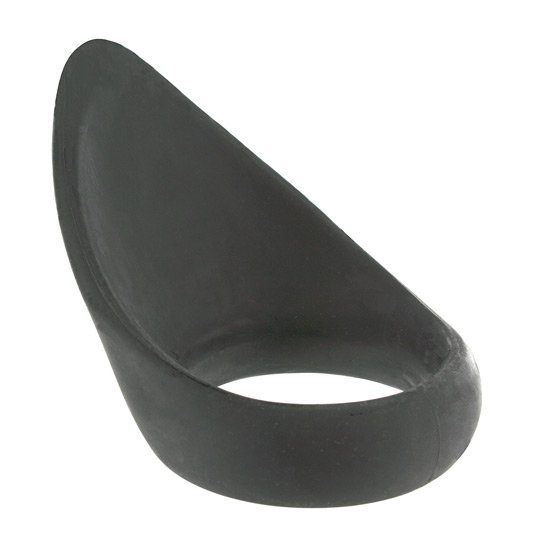 Anello del pene con stimolazione della potenza nero l-xl