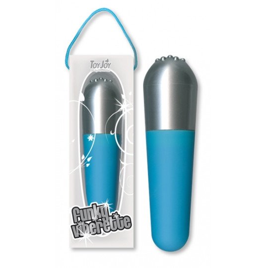 Stimolatore con vibratore blu