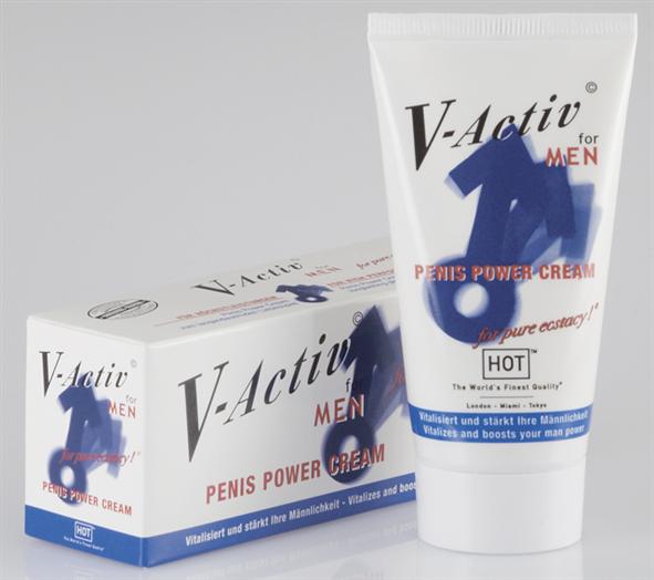 Crema potenziante per l&#39;erezione maschile V-Activ