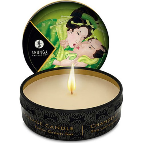 Candela Massaggio Shunga Zenitude Aroma di Té Verde